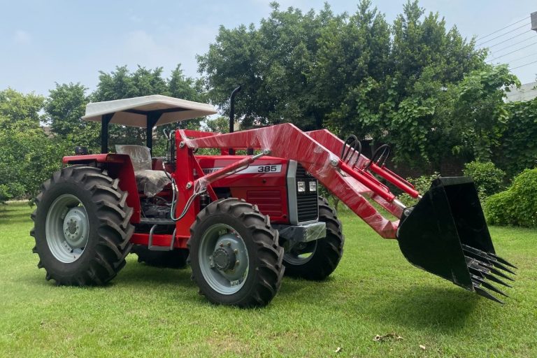 Tractopelle Massey Ferguson MF385